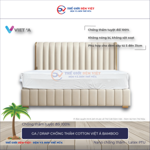  Drap chống thấm Cotton Việt á Bamboo-1